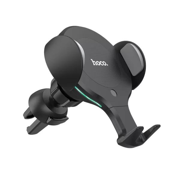Suport auto Hoco CA60 Aspiring (Wireless Charger 15W) [Black]